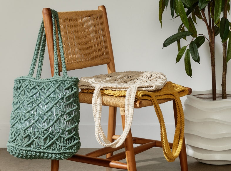 Pigeon and Poodle Chair, Handbags and Ceramic Planter