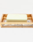 Pigeon and Poodle Atwater Rectangular Soap Dish, Tapered