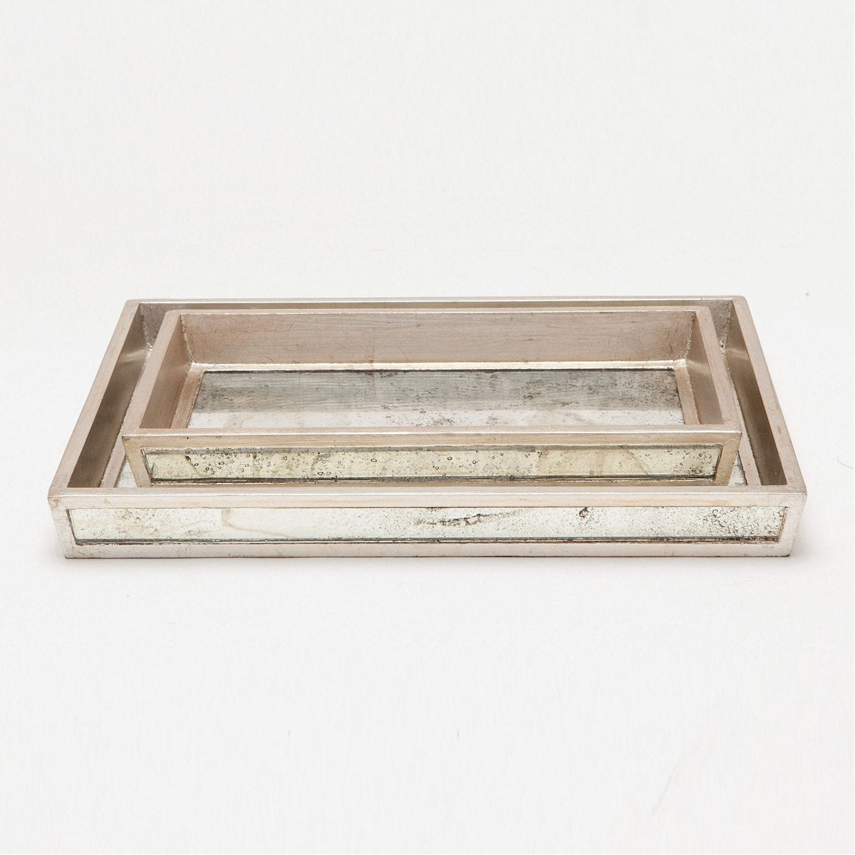 Pigeon and Poodle Atwater Rectangular Tray - Tapered, 2-Piece Set