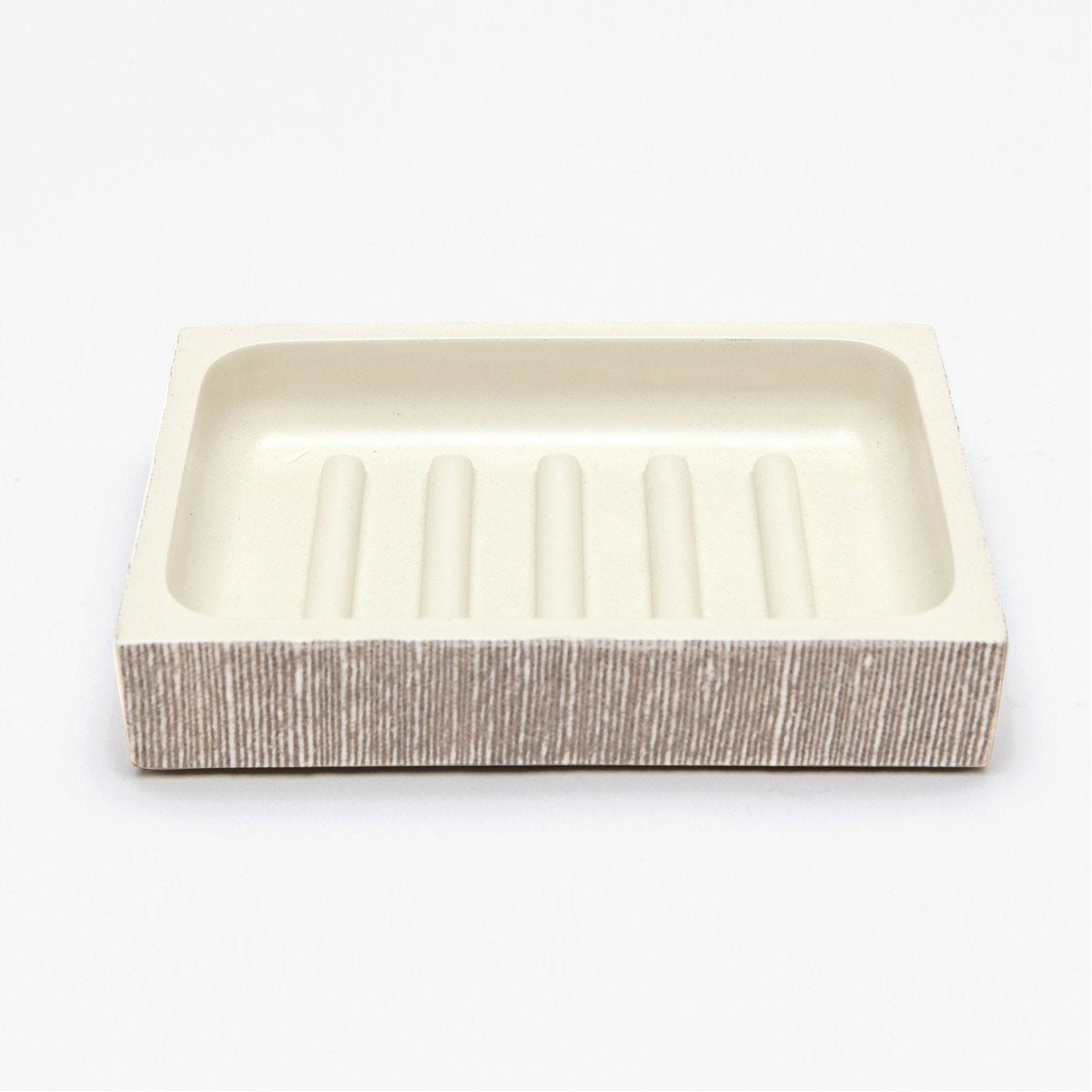 Pigeon and Poodle Bruges Rectangular Soap Dish, Straight