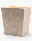 Pigeon and Poodle Bruges Rectangular Wastebasket, Tapered