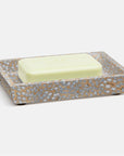 Pigeon and Poodle Callas Rectangular Soap Dish, Tapered