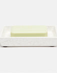 Pigeon and Poodle Callas Rectangular Soap Dish, Tapered