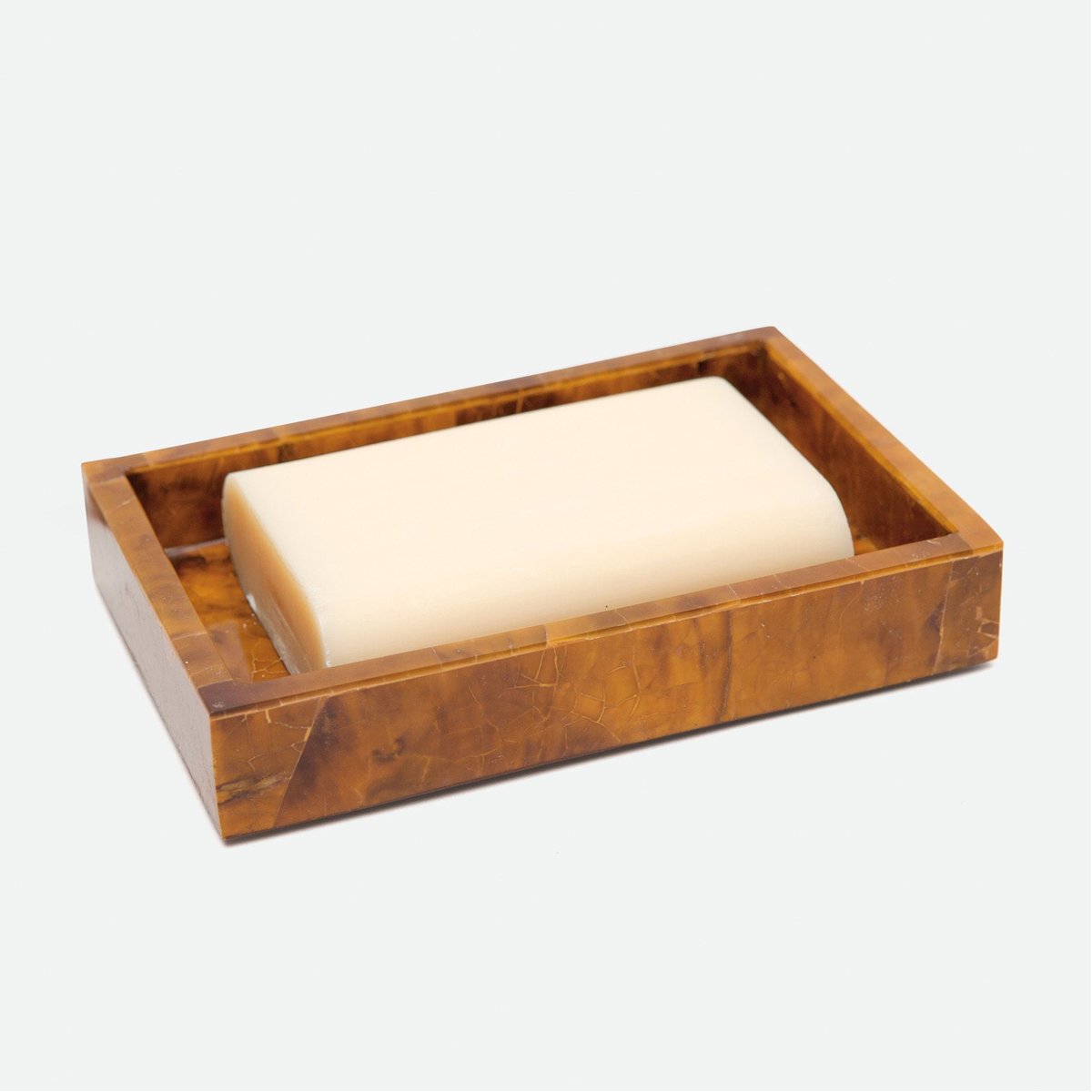 Pigeon and Poodle Cannes Rectangular Soap Dish, Straight