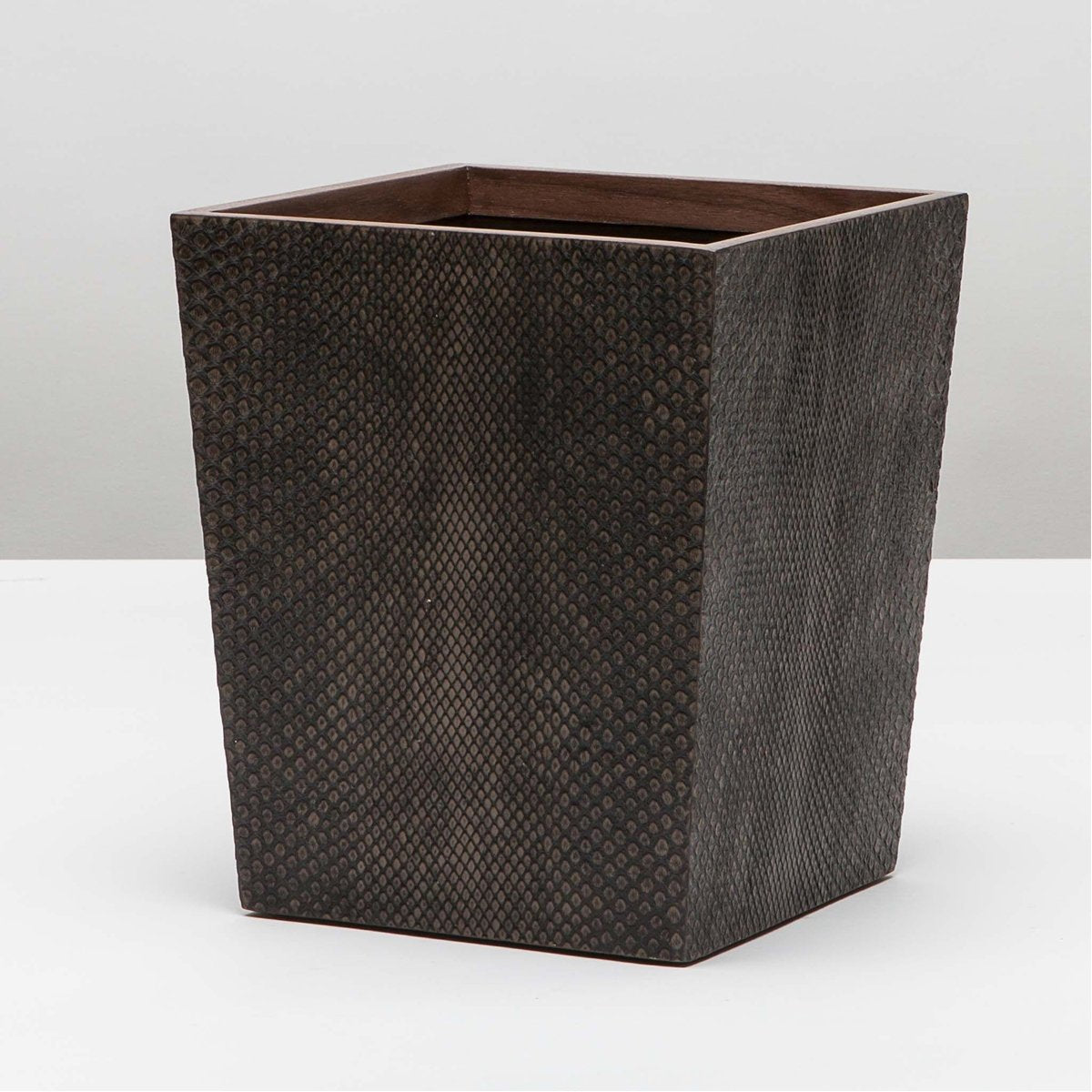 Pigeon and Poodle Goa Square Wastebasket, Tapered