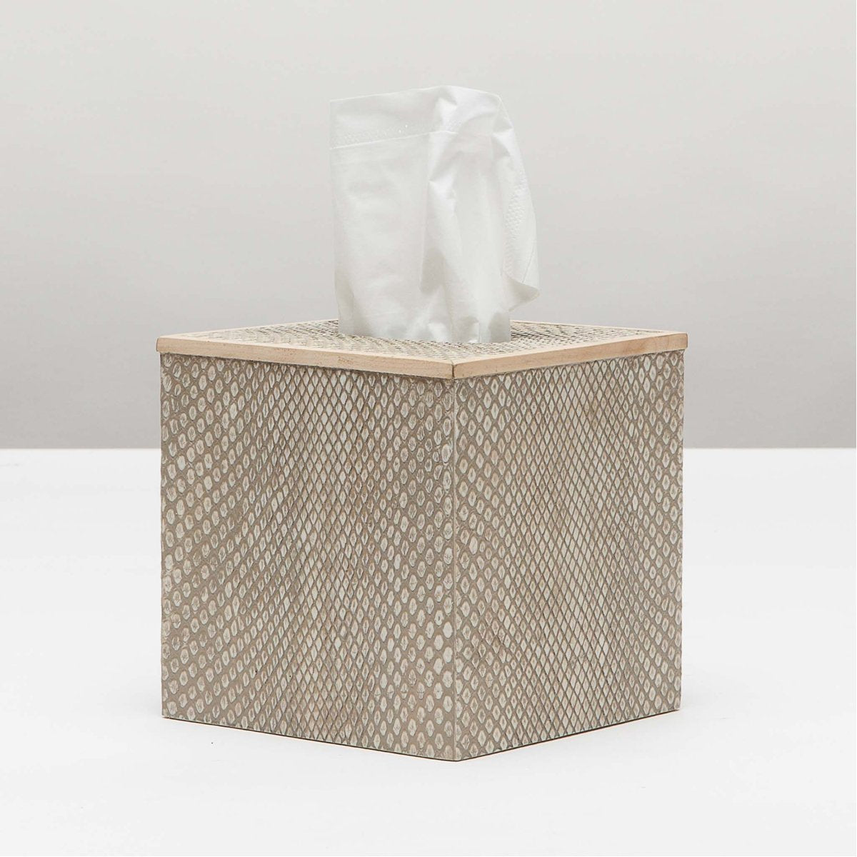 Pigeon and Poodle Goa Tissue Box, Square