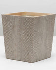 Pigeon and Poodle Goa Square Wastebasket, Tapered