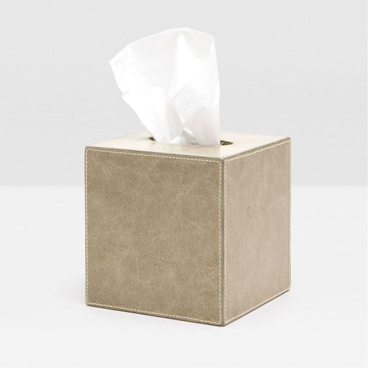 Pigeon and Poodle Hampton Tissue Box, Square