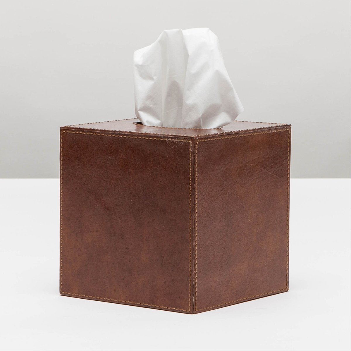 Pigeon and Poodle Hampton Tissue Box, Square