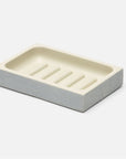 Pigeon and Poodle Manchester Rectangular Soap Dish, Straight