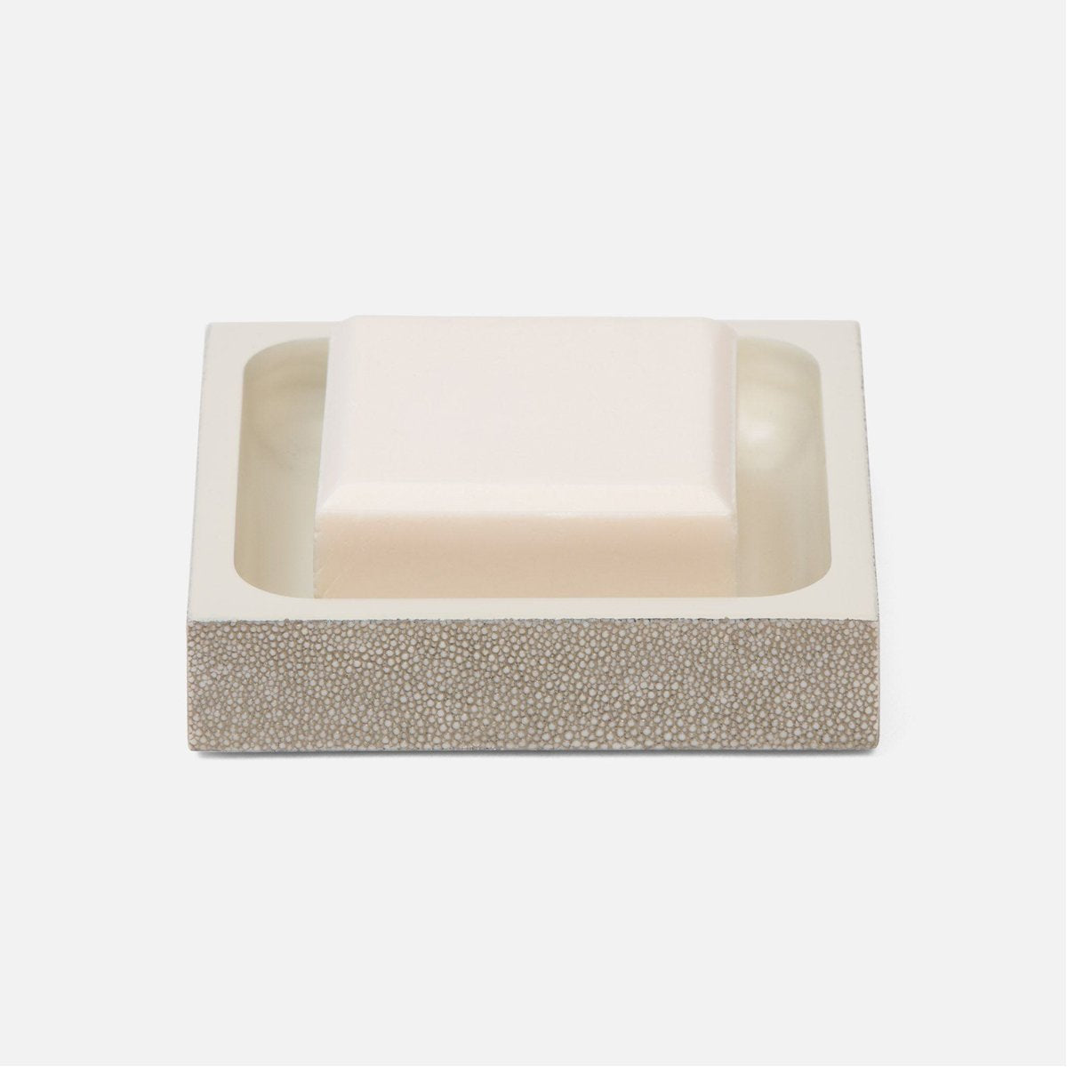 Pigeon and Poodle Manchester Soap Dish Square, Straight