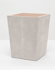 Pigeon and Poodle Manchester Square Wastebasket, Tapered