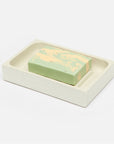 Pigeon and Poodle Manchester Rectangular Soap Dish, Straight