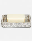 Pigeon and Poodle Melfi Rectangular Soap Dish, Tapered