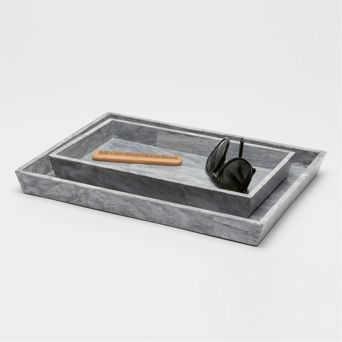 Pigeon and Poodle Milan Rectangular Tray, Tapered