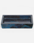 Pigeon and Poodle Santorini Rectangular Soap Dish, Tapered