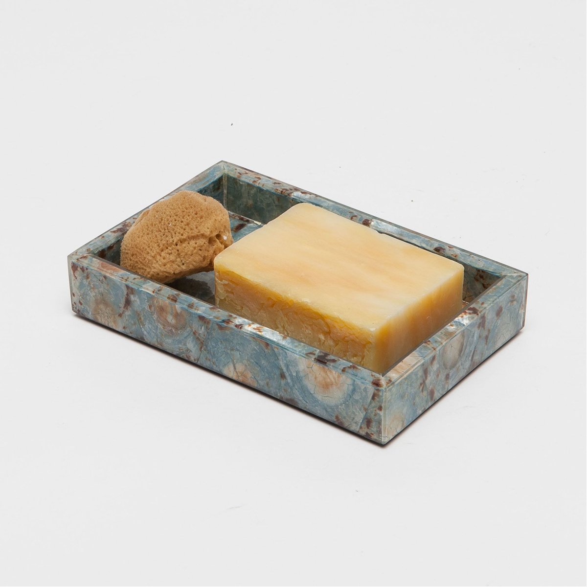 Pigeon and Poodle Sitges Rectangular Soap Dish, Straight