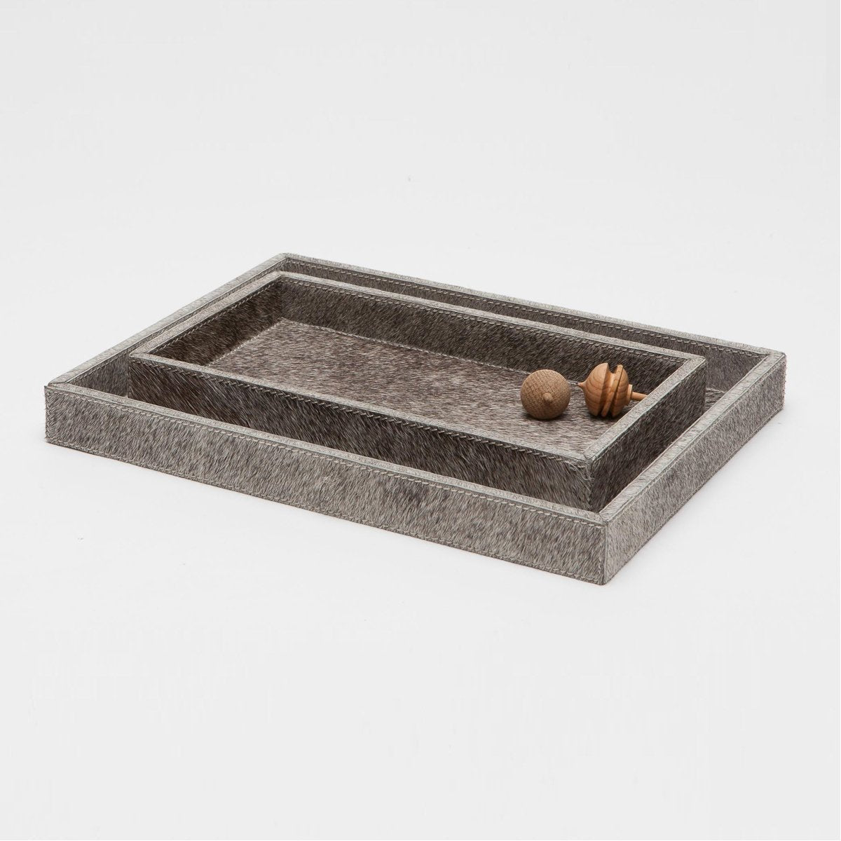 Pigeon and Poodle Umbra Rectangular Tray - Straight, 2-Piece Set