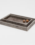 Pigeon and Poodle Umbra Rectangular Tray - Straight, 2-Piece Set