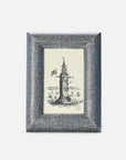 Pigeon and Poodle Cardiff Faux Linen Frame