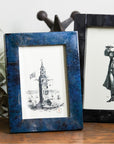 Pigeon and Poodle Colmar Dark Blue Pen Shell Frame