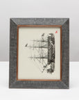 Pigeon and Poodle Dorchester Faux Linen Frame