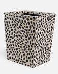 Pigeon and Poodle Lacey Rectangular Wastebasket, Tapered