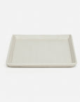 Pigeon and Poodle Marcel Full-Grain Leather Square Tray, Pack of 2