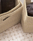 Pigeon and Poodle Lindon Square Towel Baskets, 3-Piece Set