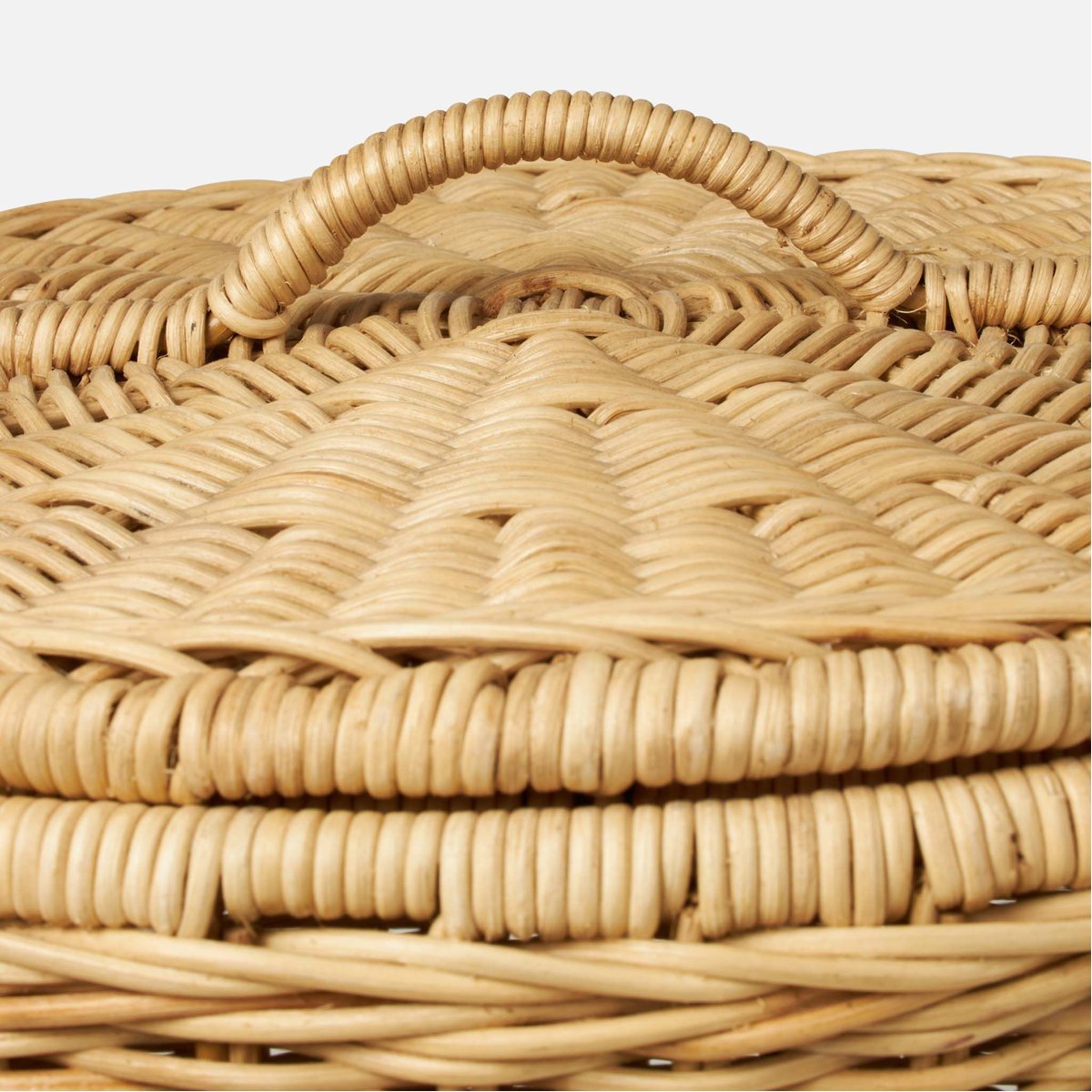 Pigeon and Poodle Morris Natural Wicker Hamper