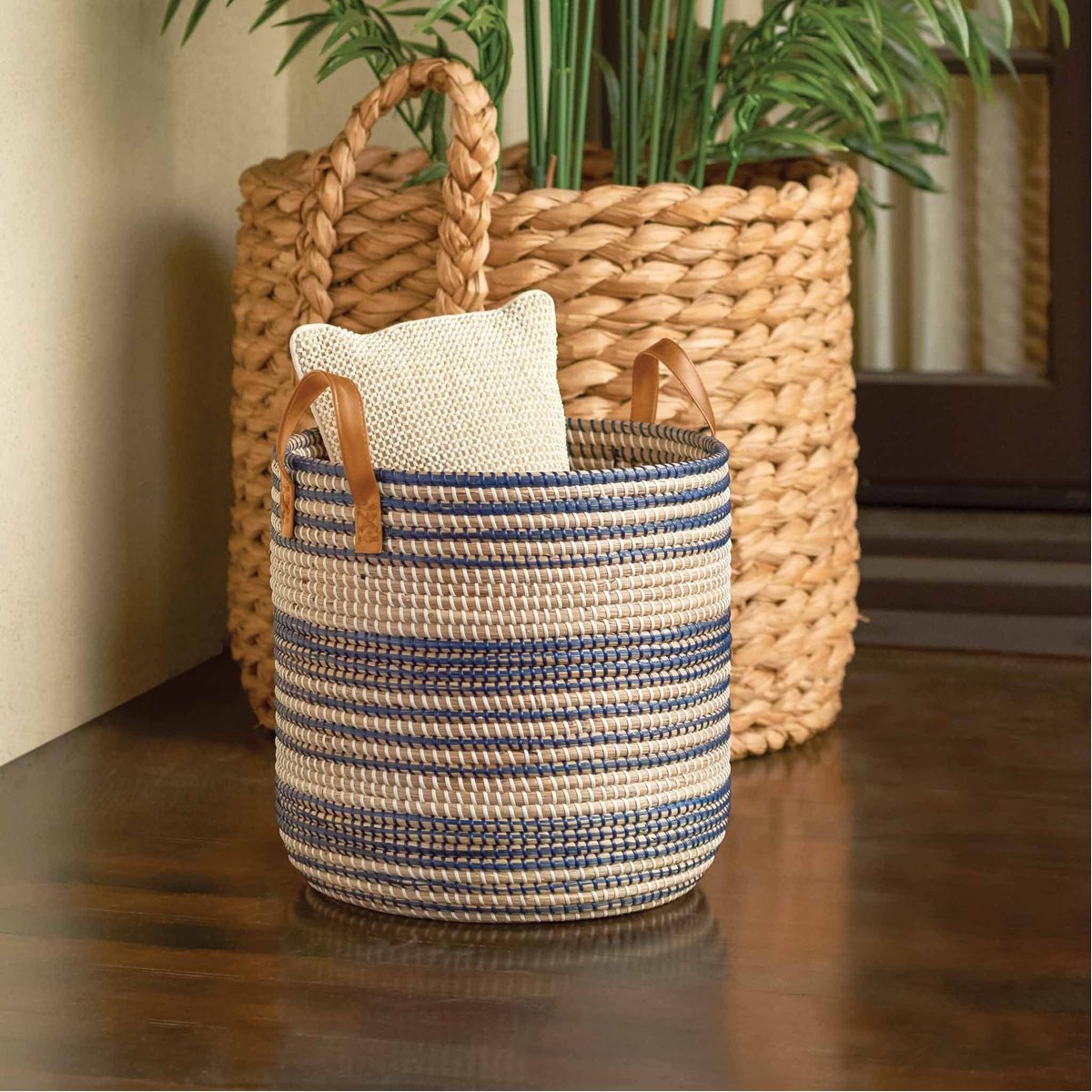 Pigeon and Poodle Olinda Baskets, 2-Piece Set