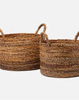 Pigeon and Poodle Payson Round Nested Baskets, 2-Piece Set