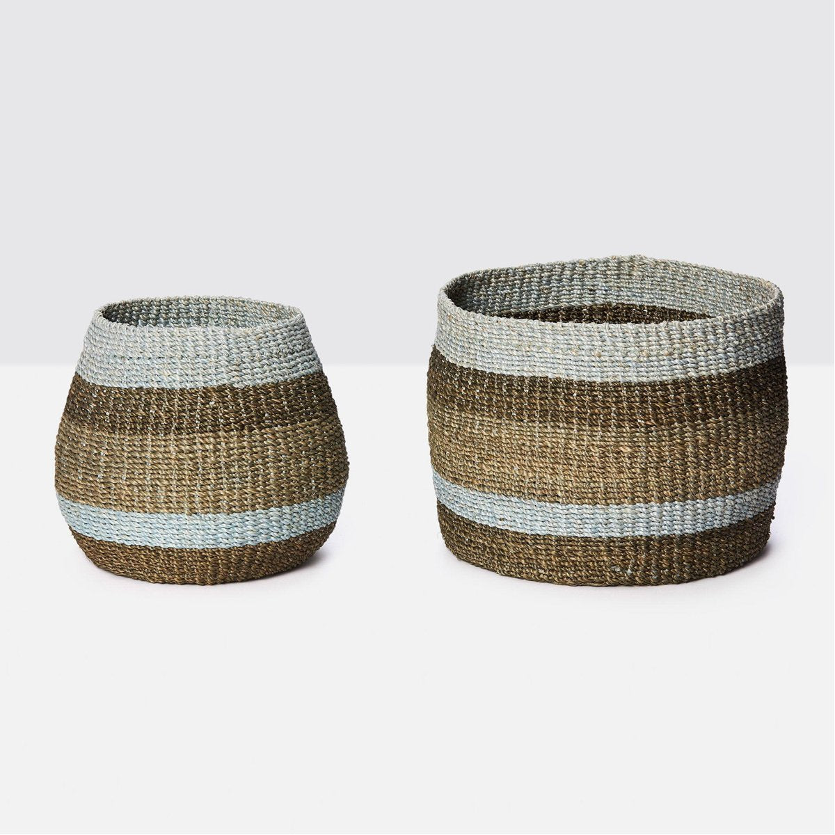 Pigeon and Poodle Samal Baskets, 2-Piece Set