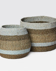 Pigeon and Poodle Samal Baskets, 2-Piece Set