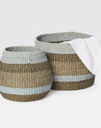 Pigeon and Poodle Samal Baskets, 2-Piece Set