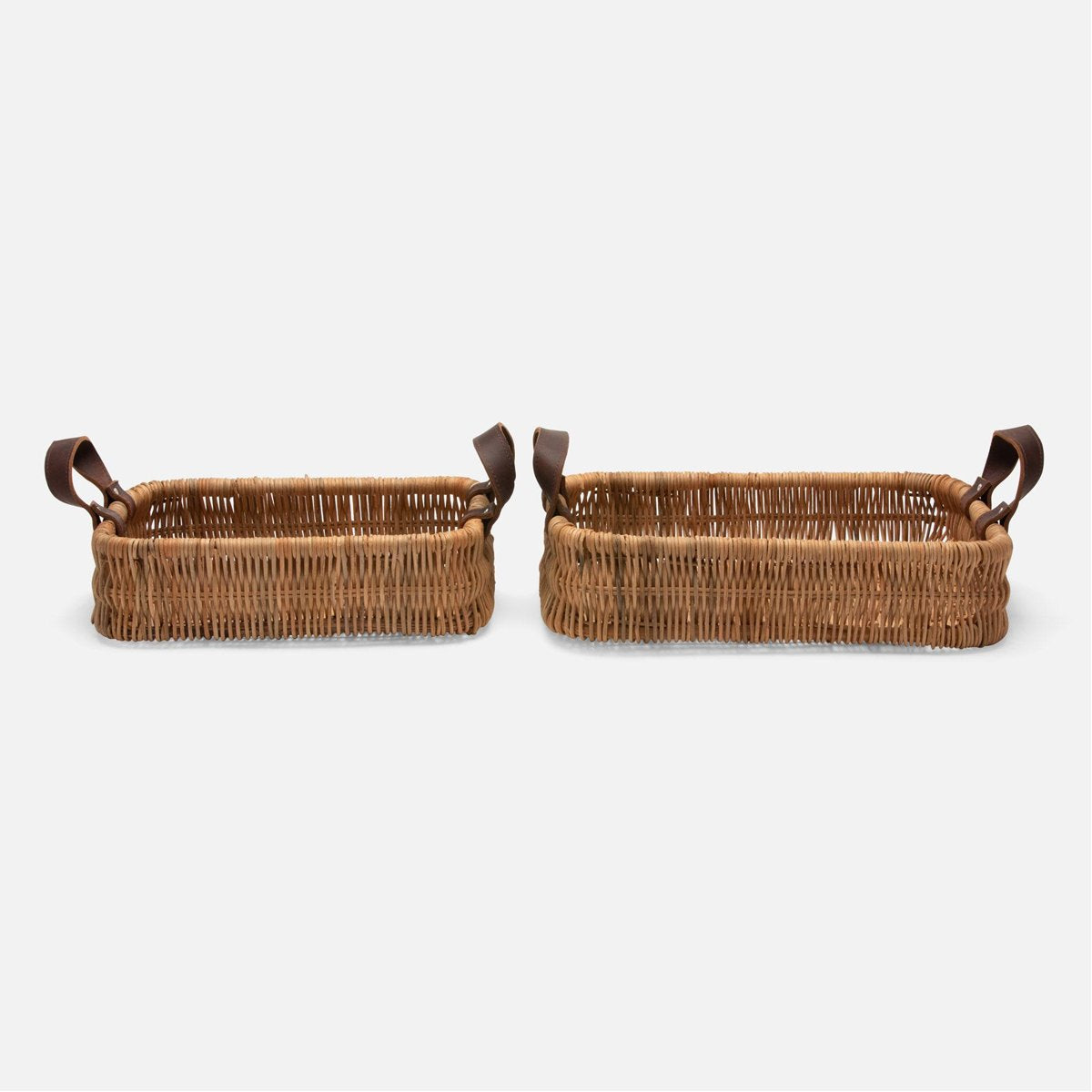 Pigeon and Poodle Yakima Rectangular Baskets, 2-Piece Set