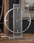 Uttermost Nico Modern Desk Clock