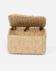 Pigeon and Poodle Linares Natural Abaca Fiber Boxes, 2-Piece Set