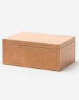 Pigeon and Poodle Selby Full-Grain Leather Box, Pack of 2