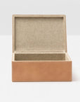 Pigeon and Poodle Selby Full-Grain Leather Box, Pack of 2