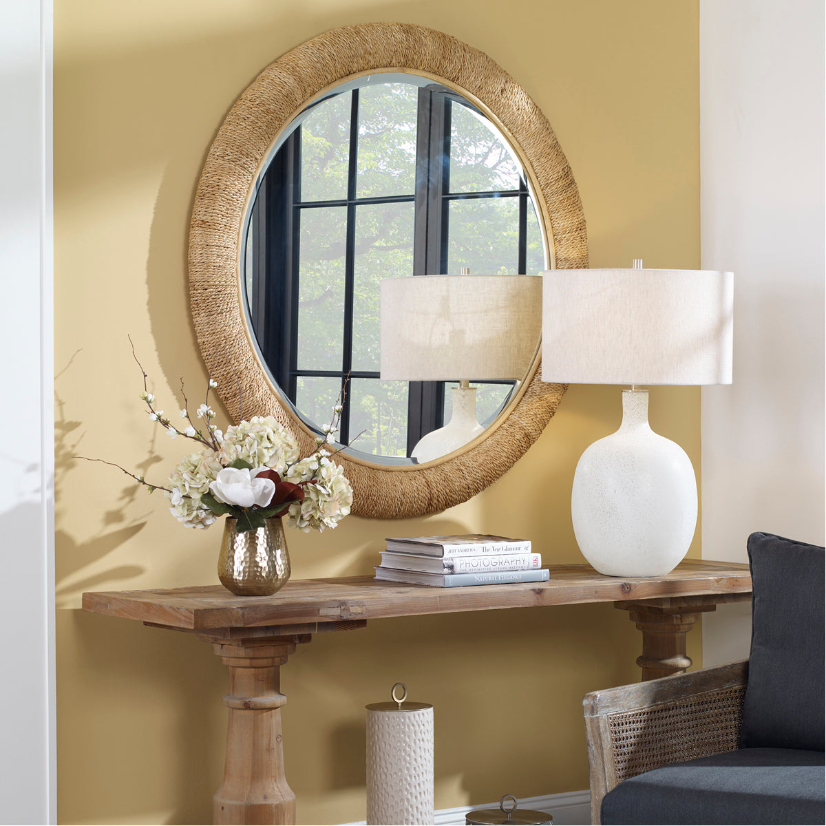 Uttermost Mariner Round Mirror