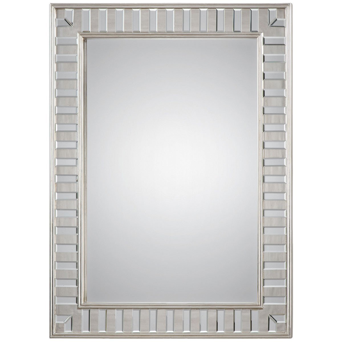 Uttermost Lanester Silver Leaf Mirror