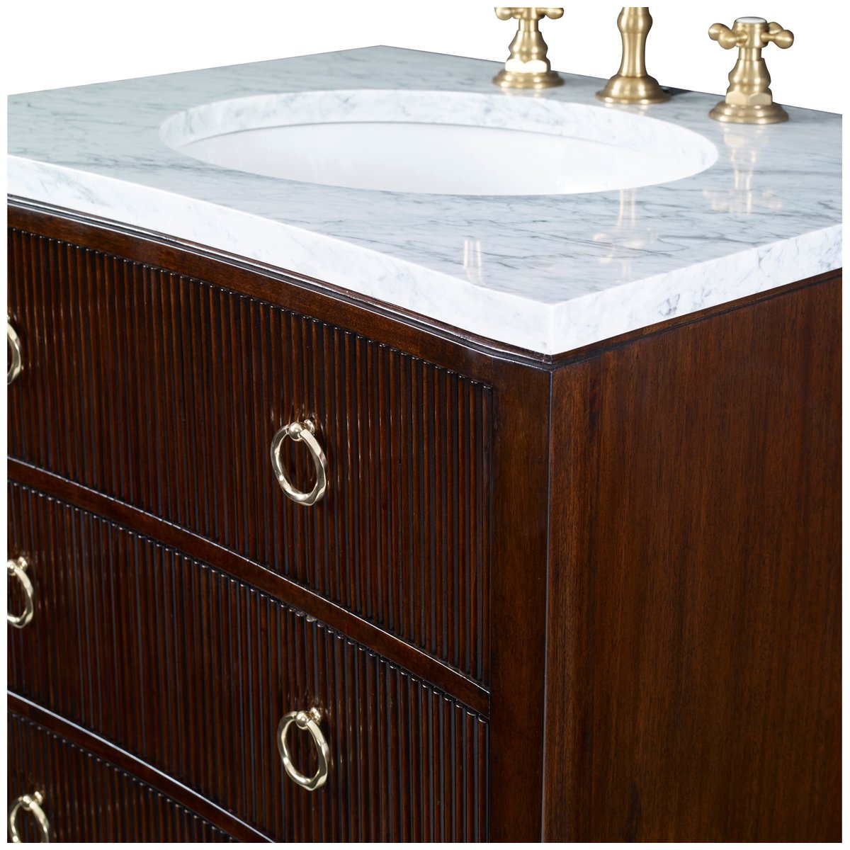 Ambella Home Reeded Sink Chest