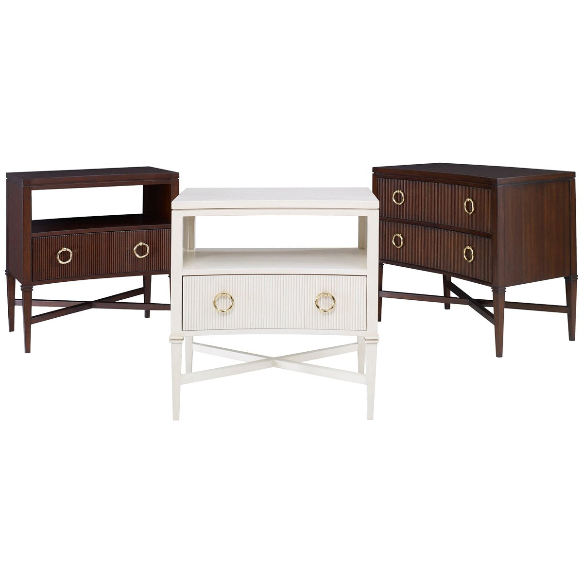 Ambella Home Reeded Nightstand