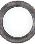 Uttermost Tanaina Silver Round Mirror