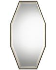 Uttermost Savion Gold Octagon Mirror