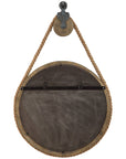 Uttermost Melton Round Pulley Mirror