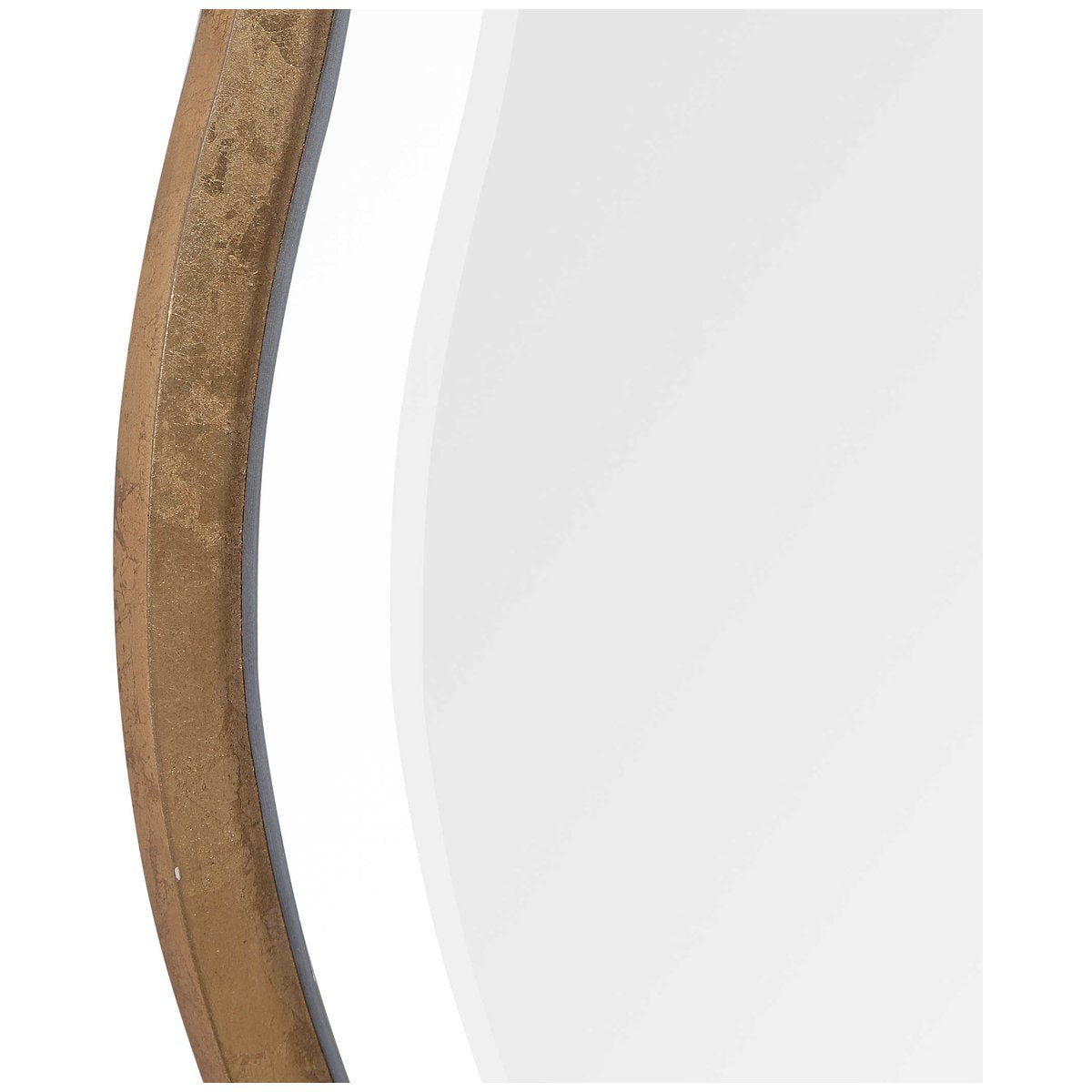 Uttermost Aneta Gold Round Mirror