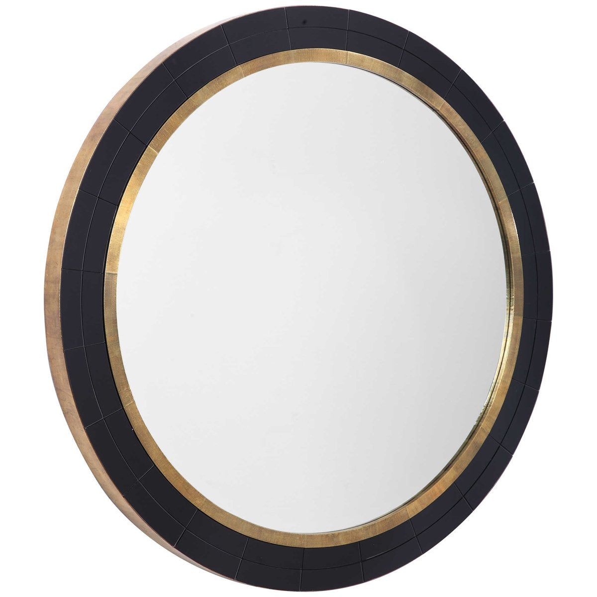 Uttermost Nayla Tiled Round Mirror