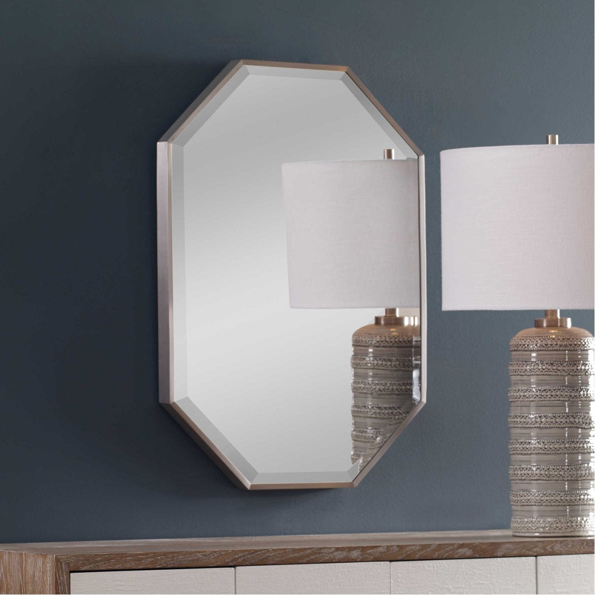 Uttermost Stuartson Octagon Vanity Mirror